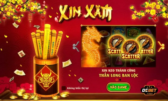 Tựa game xin xăm Debet hot nhất thị trường